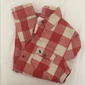Women’s Boyfriend Flannel, Abercrombie & Fitch